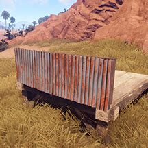 rustlabs sheet metal wall